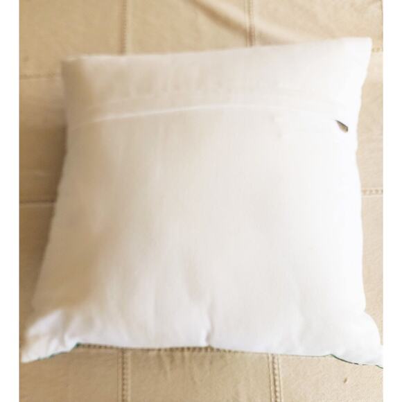 THROW PILLOW-PIER 1 Vintage-Inspirational Message -White-Floral-16"x16" - Picture 7 of 15